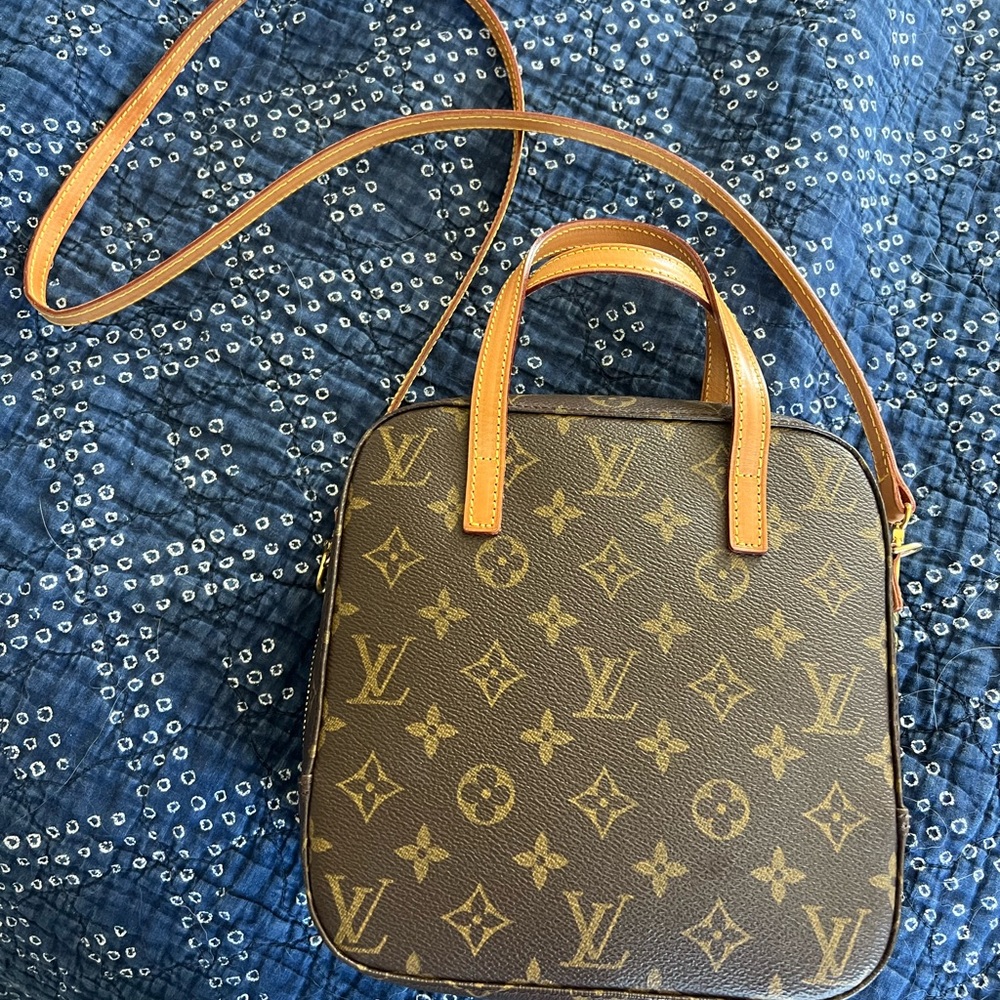 Louis Vuitton Spontini hobo Brown Monogram Handbag